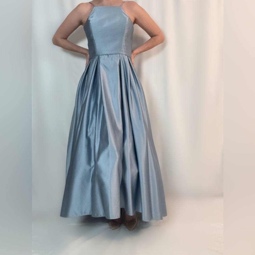 Adam Light Blue Maxi Dress - Picture 2 of 5